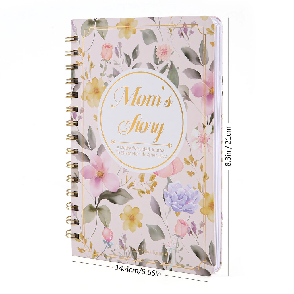 Mom, I Want Hear Your Life Story: A Mother's Guided Journal and Memory Keepsake Book to Share Her Life & Her Love for Mother